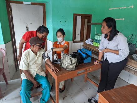 Posyandu Seruni, Banjar Dinas Bayad, Desa Tajun. 